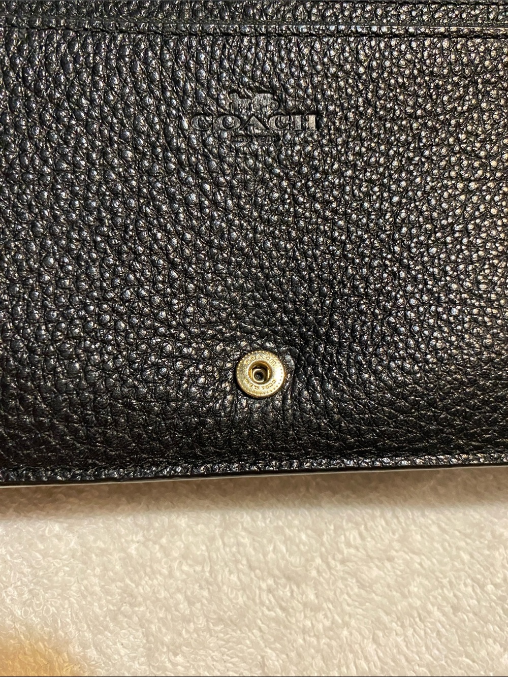 Coach Black Leather Small Crossbody - Picture 5 of 8